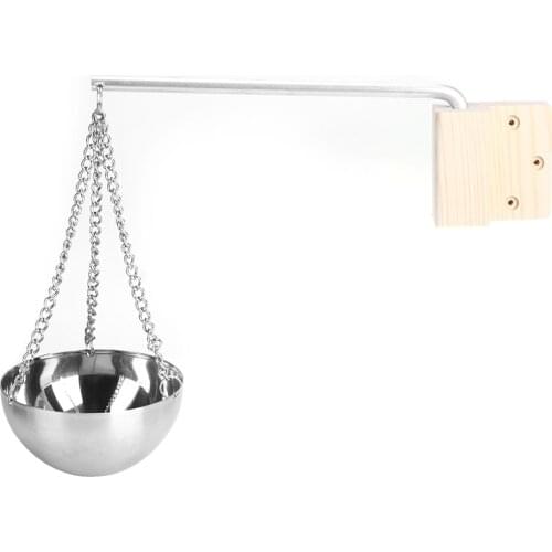 Sauna Aroma Bowl Cup Stainless Steel Essential Oil Bowl Sauna Room Accessories