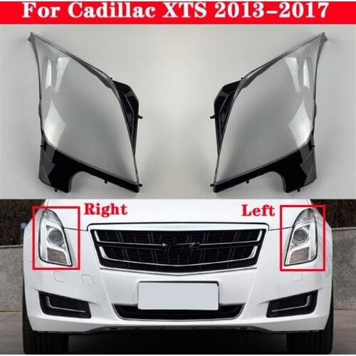 Auto Light Caps For Cadillac XTS 2013-2017 Car Headlight Cover Transparent Lampshade Lamp Case Glass Lens Shell