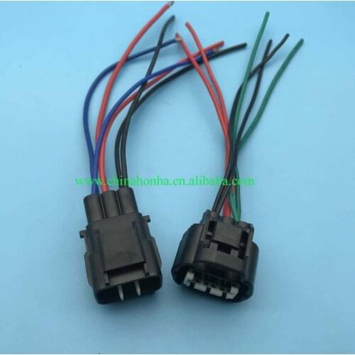 Free shipping 5pcs 6 pin MG651104-5 MG641107-5 black Accelerator Throttle Pedal plug male or female connector with wire