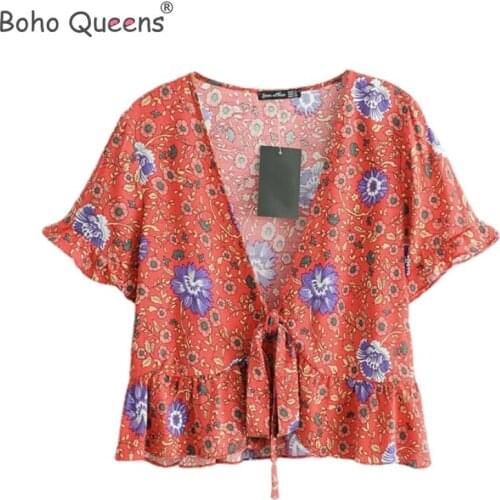 BOHO QUEENS Blouses With Bow
