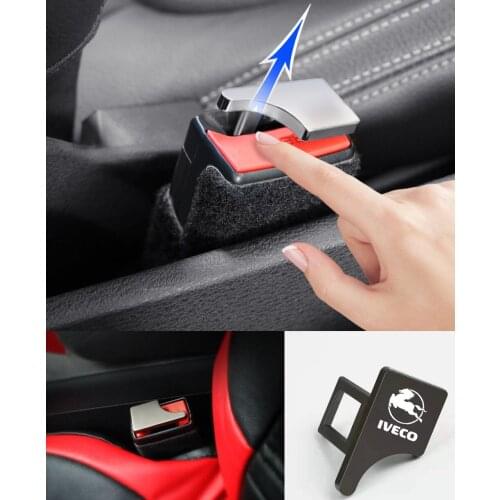 Car Safety Belt Seat Belt Cover Vehicle Buckle Clip Seatbelt Clip For Iveco Banner Stralis