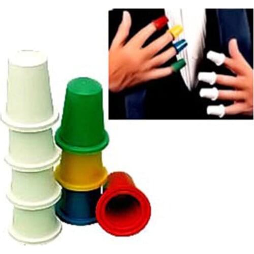 10pcs Pro Thimbles set (Multicolor, 8pairs) Magic Tricks Appear Disappear Magia Stage Cose Up Illusion Accessories Gimmick Fun
