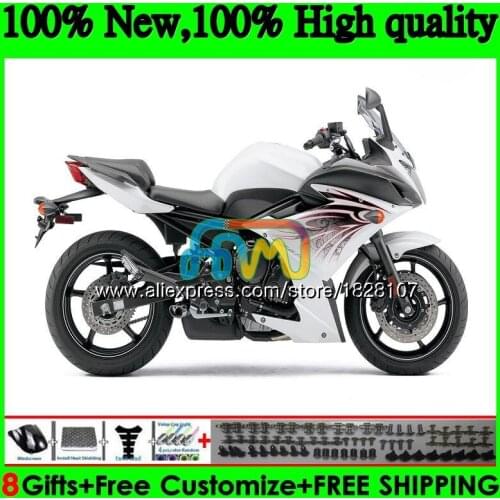 FZ6 R Kit For YAMAHA FZ6N FZ6R 09 10 White red 11 12 13 14 15 117BS.51 FZ 6R FZ-6R 2009 2010 2011 2012 2013 2014 2015 Fairing