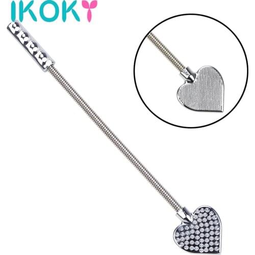 IKOKY Bendable Spanking Bondage Slave Tool Role Play SM Sex Toy For Man Woman Couple Flirting Whip Handle Flogger