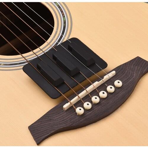 Guitar Mute Pad Silencer Guitar Practice String Mute Cover Pad Guitar Tool for Acoustic/Classical Guitar Accessories Ukulele
