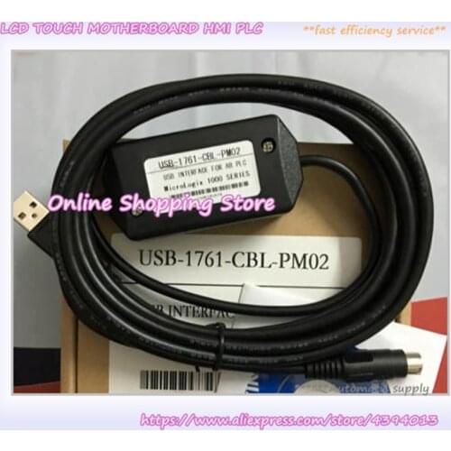 USB-1761-CBL-PM02 USB-1761-1747-CP3 Cable Used For MicroLogix1000 1200 1500 PLC Programming Cable New In Stock