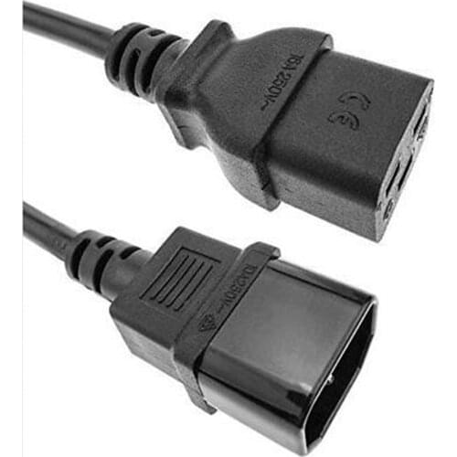 Power Cable IEC32 computer cable Power Cord Server PDU/UPS Power Cable C14 to C19 Male 16A/250V power supply cord 3X1.5mm