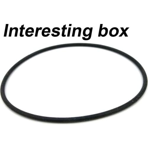 Round drive belt, rubber belt, DIY model accessories for small pulley drive, small technical materials