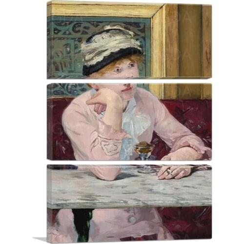 Wall Art Plum Brandy Edouard Manet Canvas Paintings Modular Pictures HD Printed Retro Posters Frame Home Decor For Living Room