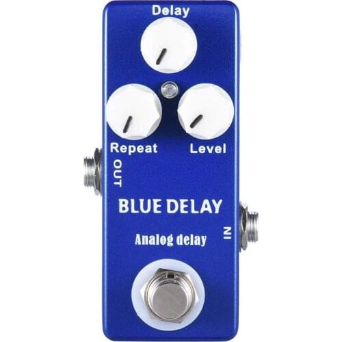 New Mosky Deep Blue Delay Mini Guitar Effect Pedal True Bypass