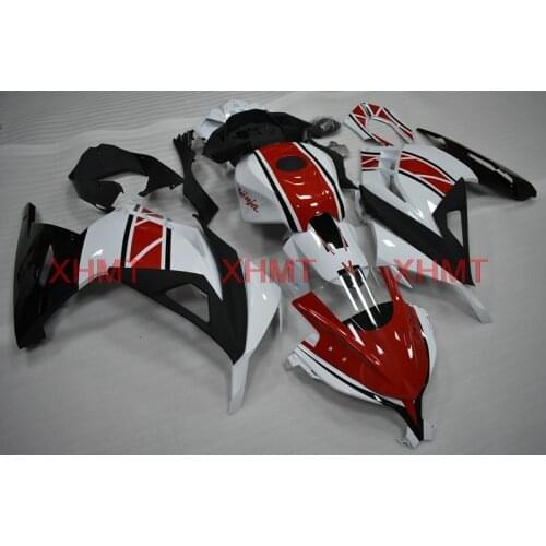 For Kawasaki Zx300r 2013 - 2015 Bodywork EX300 2014 Fairings for Kawasaki Zx300r 2013 White Black Red Plastic Fairings