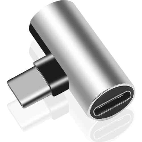 Type C To Type C Adapter USB C Earphone Headphone Audio Charging Splitter Adapter For Xiaomi Huawei Samsung