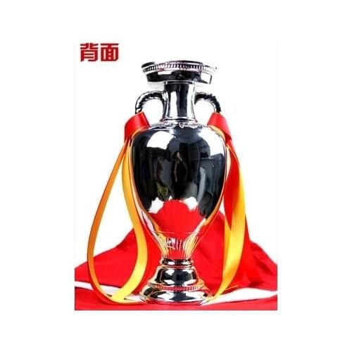 Hand France European silver Cup trophy model height 26CM Statue Art crafts model decoration