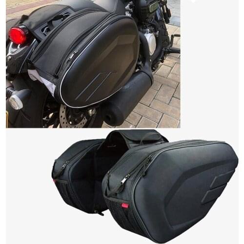 Motorcycle Rear Seat Helmet Saddle Backpack Luggage Multifunctional Waterproof Bag Panniers Box Side Tools Pouch For Motorbike