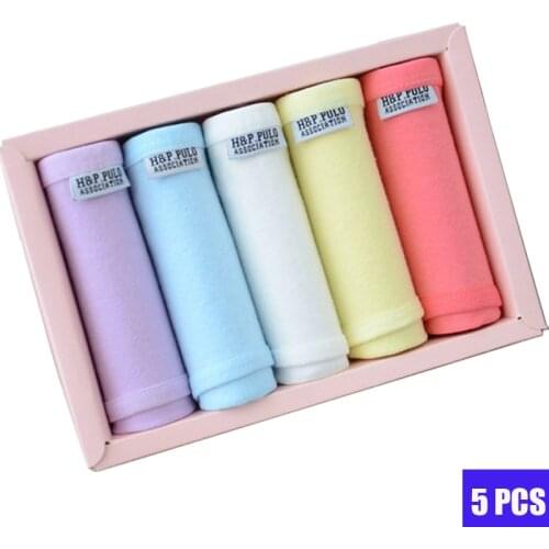 5 Pcs/lot Panties For Women Cotton Women Underwear Women Panties Briefs Solid Color Sexy Panties Lingerie Underpants Woman Panty