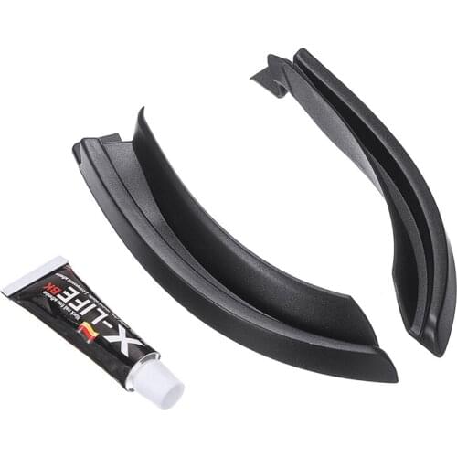 2pcs ABS Car Auto Water Rain Gutter Extension For Jeep Wrangler JL 2018 2019 2020 Sports Rubicon Water Rain DIY Moulding