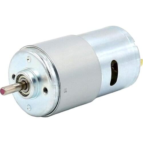 High torque 799 motor 12-24V high torque high power generator ball bearing static DC 775 upgrade motor