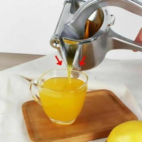 1PCS Manual Fruit Juicer Aluminum Alloy Squeezer Fruit Blender Kitchen Juicer Tool Kitchen Accessories Portable Household Clip