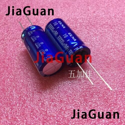 10pcs NEW ELNA RE3 16V10000UF 18X40MM audio electrolytic capacitor 10000uF/16V blue robe 10000UF 16V RE3-16V103MK8