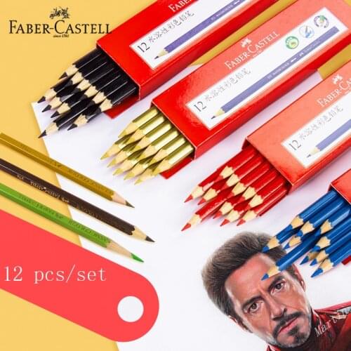 12Pcs Faber-castell Oily Color Lead 60Colors Optional Painting Sketch Bright Colour Hand-painted Art Supplies Students