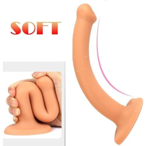 3 Size Small Middle Big Soft Penis Anal Dildo Sex Toys For Women Man Butt Plugs, Realistic Consladores But Plug Penis Artificial