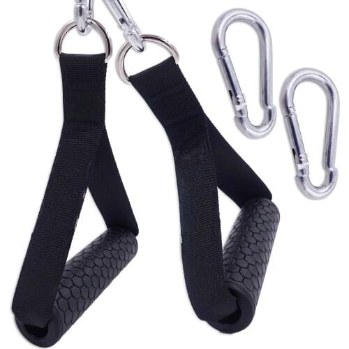 Fitness Accessories Handle Rubber Handle Pull Rope Pull Up Horizontal Bar Handle Elastic Band Resistance Exercise