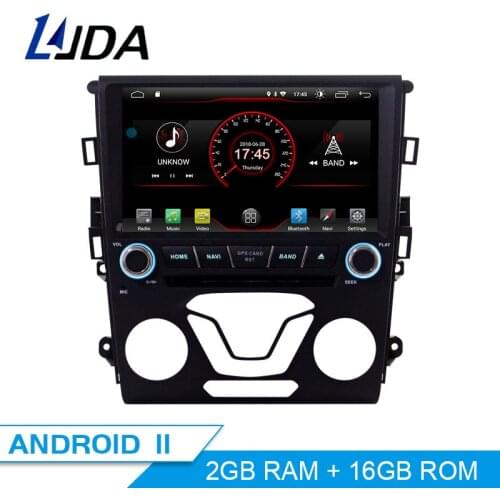 DSP Android 10 Car Multimedia Player For Ford Mondeo Fusion 2013 2014 GPS Navigation Stereo CD DVD Carplay WIFI 2 Din Car Radio