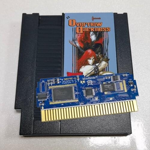 Castlevania Overflow Of Darkness Nes Card For 72 Pin 8 Bit Game Player