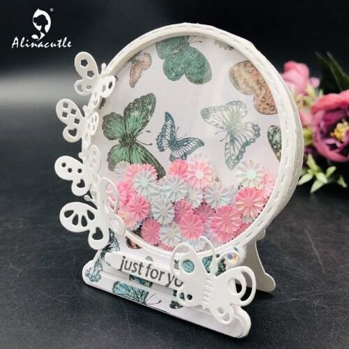 Metal Cut Dies Snowglobal Scrapbooking Paper Craft Handmade Card Album Punch Art Cutter Aliancutle 20102312