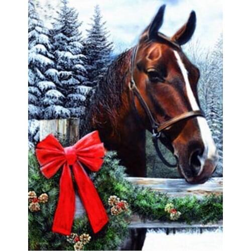 Horses Love Forever Diamond Painting Kit - DIY