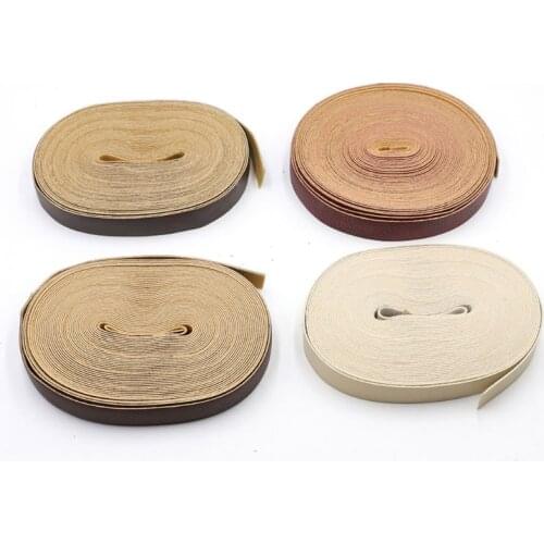 10m Length PU Leather Strap 1.5cm Width Craft Strips Belt DIY Bag Handles Decor 63HC