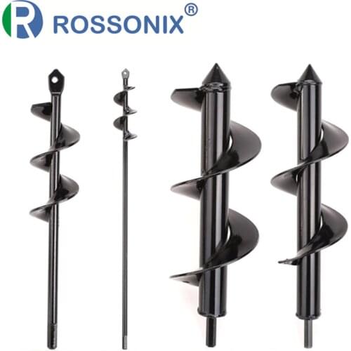 Garden Auger Spiral Drill Bit Hand Drill Electric Drill Ground Bit Irrigating Planting Auger Drill Bits Digs Hole For Bulb Plant