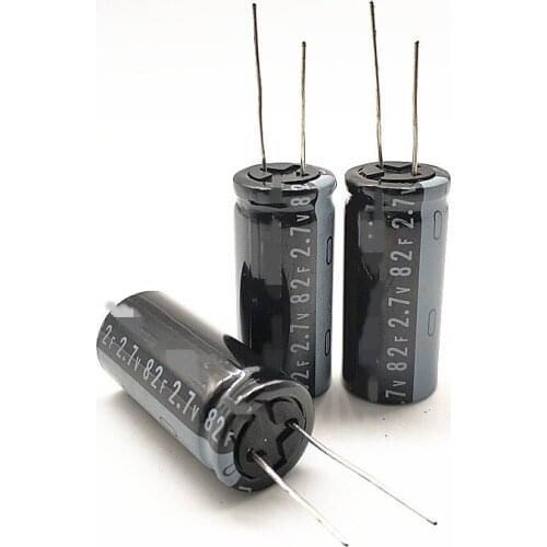 1pcs Original 2.7V 82F super high current toy power supply 2.7V82F 90F 100F capacitance