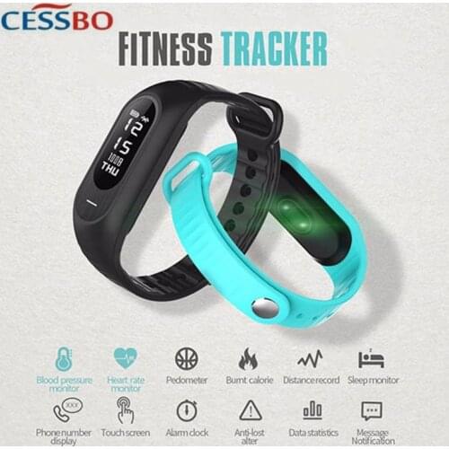 2019 Hot Sale! B15P Smart Wristband Fitness Bracelet Skin Care Fitness Watch Phone PK MiBand Band 3 Smart Band with Five Colors