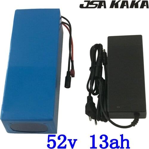 52V 10AH 13AH 15AH Lithium E-Bike Battery Pack 52V 13Ah Electric Bicycle Battery for 48V 1000W BBSHD BBS03 750W 500W BBS02 Motor