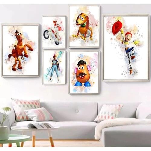 Disney Disney Toy Story Diamond Painting Full Diamond 5D DIY Full Diamond Embroidered Cross Stitch Kit Diamond Mosaic Home Decor
