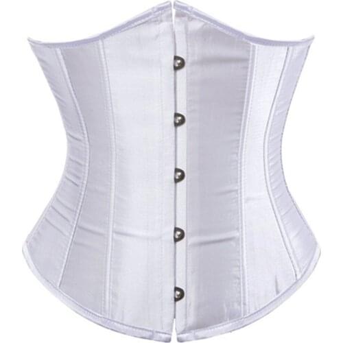 Underbust Corset Plus Size Sexy Corselet Corsets Waist Cincher Bustiers Tops Gothic Lingerie Women Bodyshaper