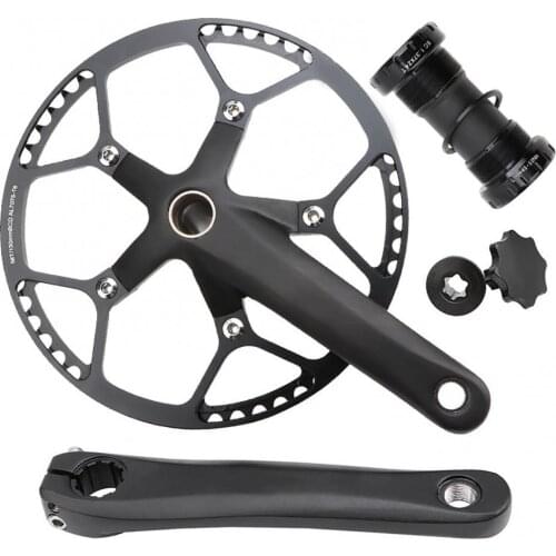 50%HOT MTB Bike Bottom Bracket Left Right Crank 53/56/58T Disc Bicycle Accessories