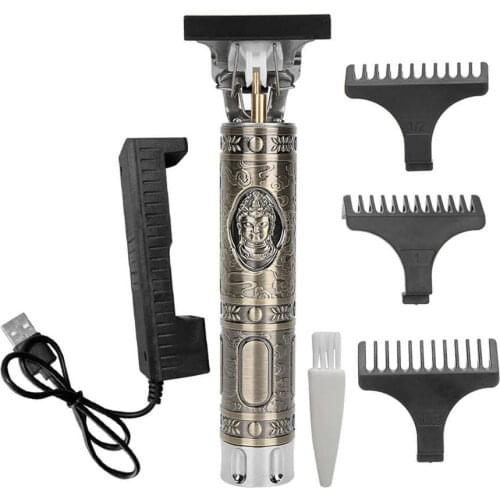 Professional Electric Hair Trimmer Machine Body Carving Texture Hair Clipper Cutting Machine Hair Cutter With 3pcs Limit Combs