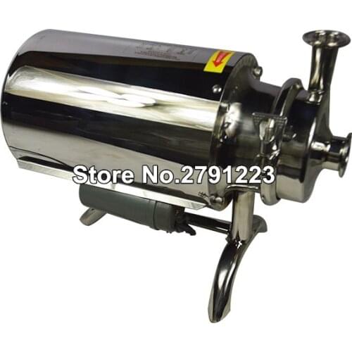 New Arrival 110V/220V 304 Food Grade Centrifugal Pump Sanitary Beverage 3T/h High Quality Stainless Steel