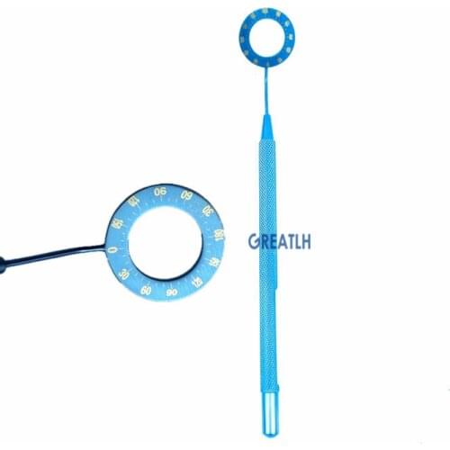 Ophthalmic mark Mendez degree gauge Rings marker eye instrument tools