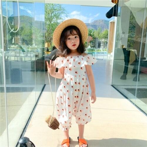 OUOBOUOKID Summer Overalls For Girls