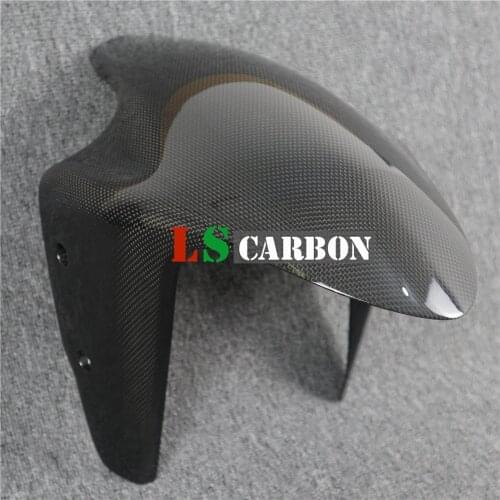 Motorcycle Front Fender For Ducati SuperSport 2017-2018 2019+ Full Carbon Fiber
