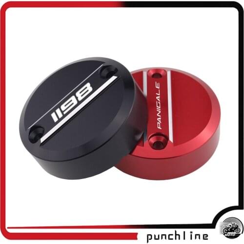 Fit 1299 Panigale 2015-2018 For 1199 Panigale 2012-2014 1198 1198R 1198S 2009-2011 Front Brake Fluid Reservoir Cap Cover