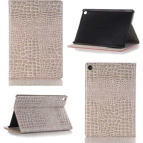 Luxury Crocodile Coque for Huawei MediaPad M5 10.8 CRM-AL09 CRM-W09 Case PU Leather Card Slot Funda For Huawei M5 10.8 Flip Case