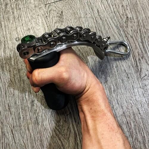 Professional Fitness Arm Wrestling Handle Pull Wrist Training Aid Forearm Blaster Gym Home Lifting Power Workout Bar Attachments