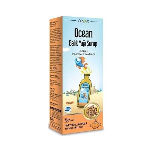 Orzax Fish Oil Syrup with Orange 150ml