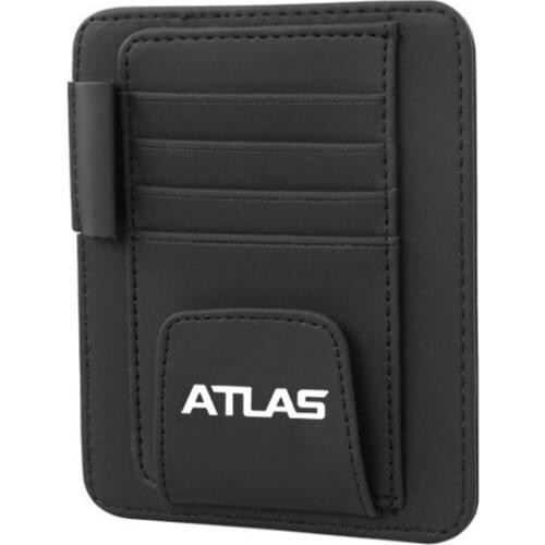 Sun Visor Multifunction Car Card Package Holder Glasses Holder Pen Organizer Auto Accessories for Geely Atlas