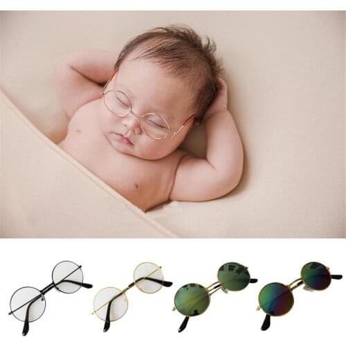 Vintage Retro Kids Sunglasses Girls Small Round Goggle Candy Color Lens Sun Glasses New Round Sunglasses For Boys Girls Child