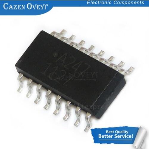 100pcs/lot ACPL-247-500E ACPL-247 A247 SOP-16 In Stock